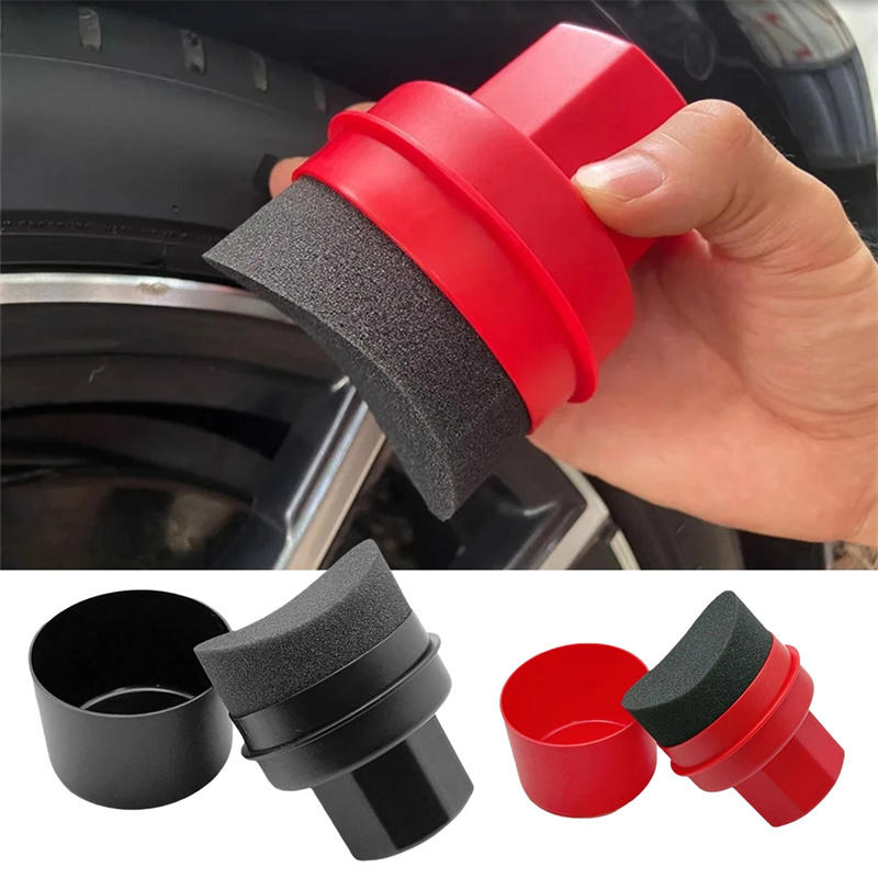 Curved Car Tire Waxing Sponge  - Wax Applicator Pad 评论和价格