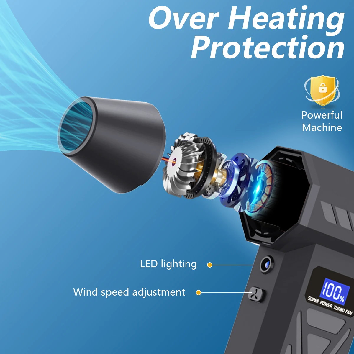 New P70 Air Blower 110000Rpm 4 - Dryer Car Blower 评论和价格