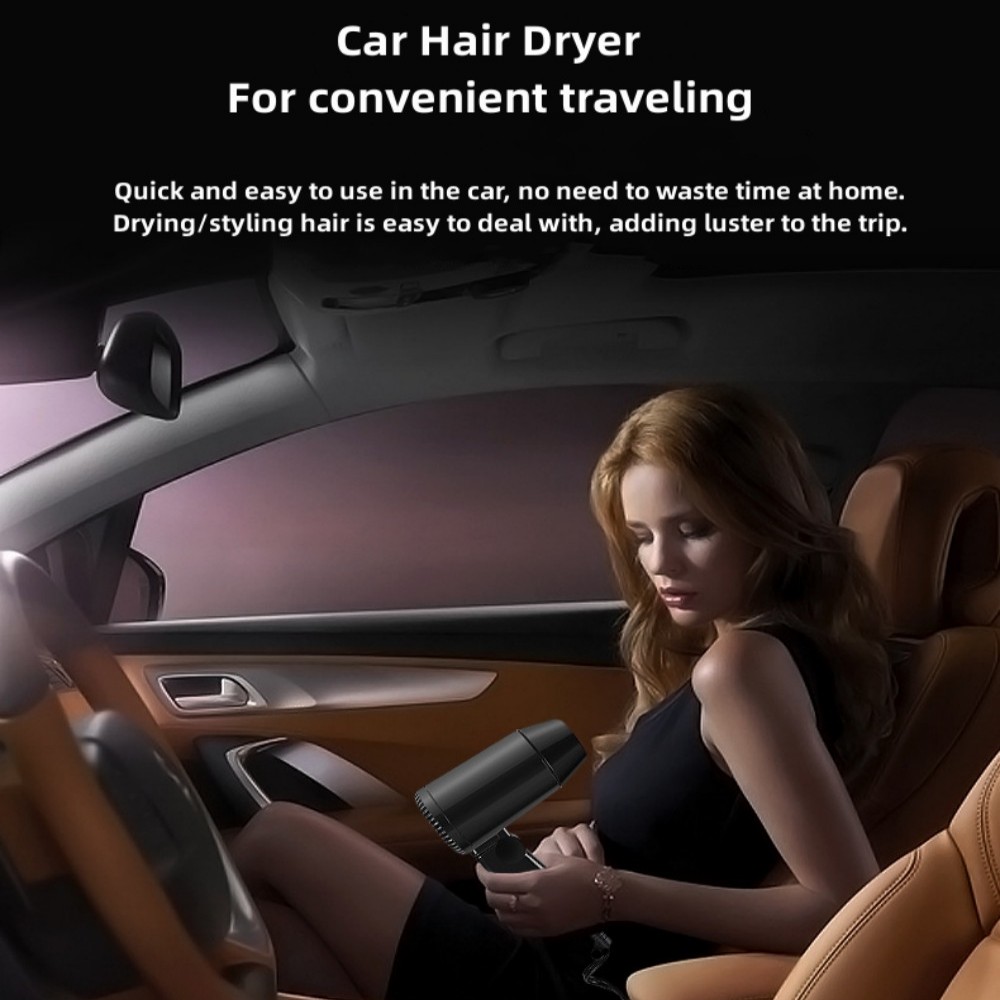 Portable 12V Car Hair Dryer Ho - Dryer Car Blower 评论和价格