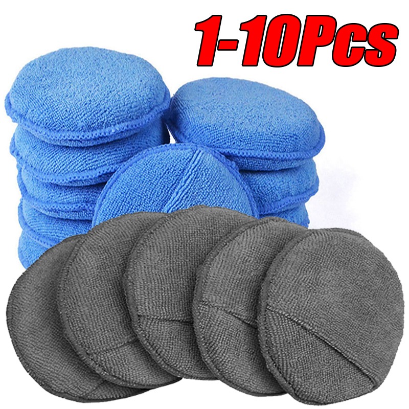 10Pcs Car Detailing Applicator - Wax Applicator Pad 评论和价格