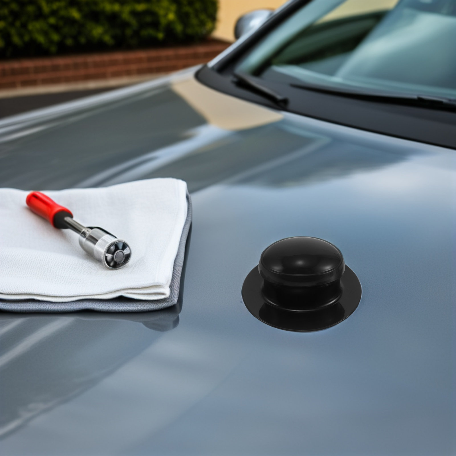 4Pcs Car Polish Pad Handle Pla - Wax Applicator Pad 评论和价格