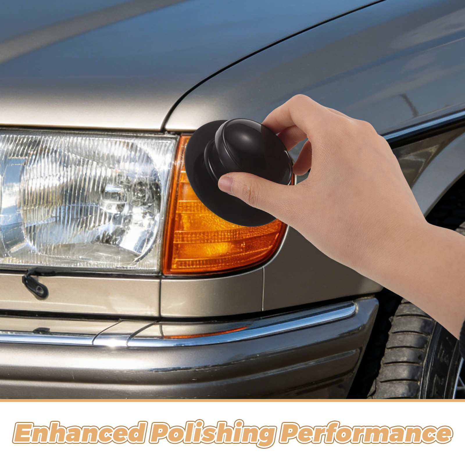 4Pcs Car Polish Pad Handle Pla - Wax Applicator Pad 评论和价格
