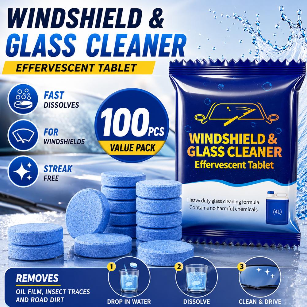 Car Windshield Washer Efferves - Glass Cleaner Streak 评论和价格