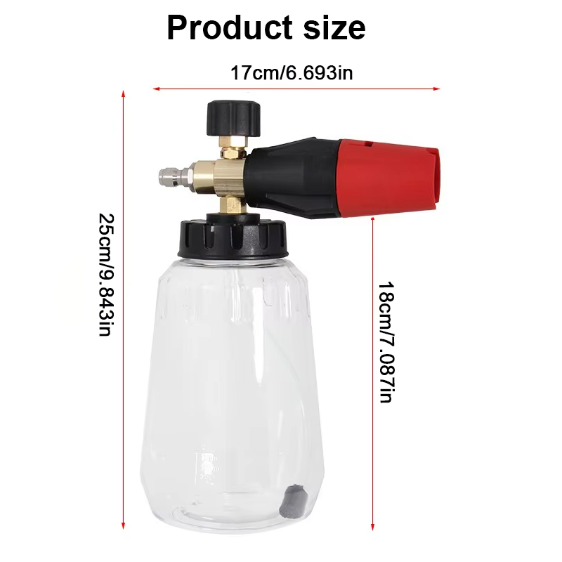 High Pressure PA Foam Cannon A - Pressure Washer Foam Gun 评论和价格