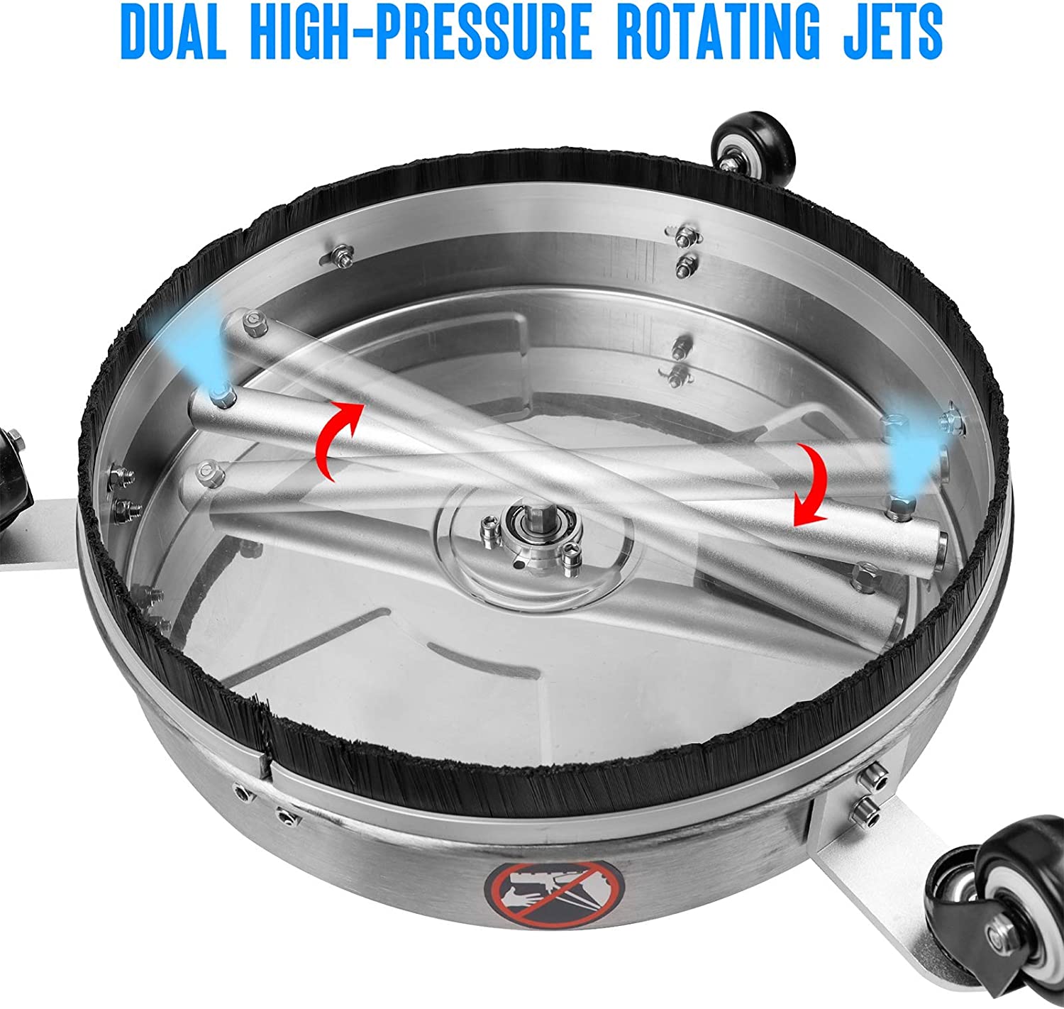 4000PSI 15 Inch Pressure Washe - Wheel Cleaner Alloy 评论和价格