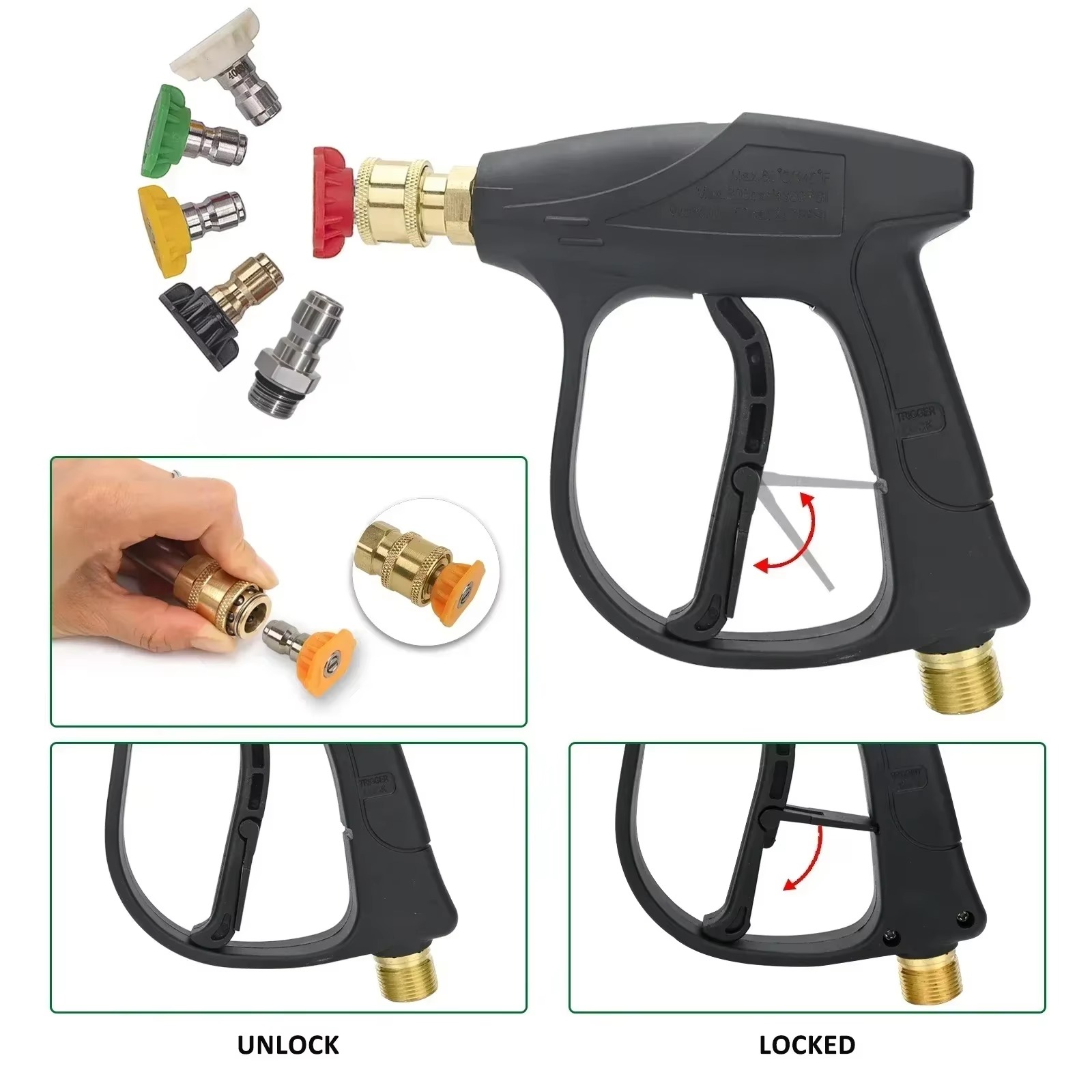 Snow Foam Cannon Lance Kit Com - Pressure Washer Foam Gun 评论和价格