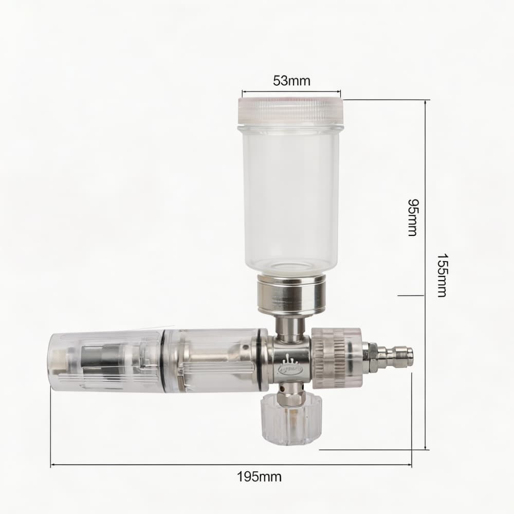 Foam Spray Gun Adjustable 100m - Pressure Washer Foam Gun 评论和价格