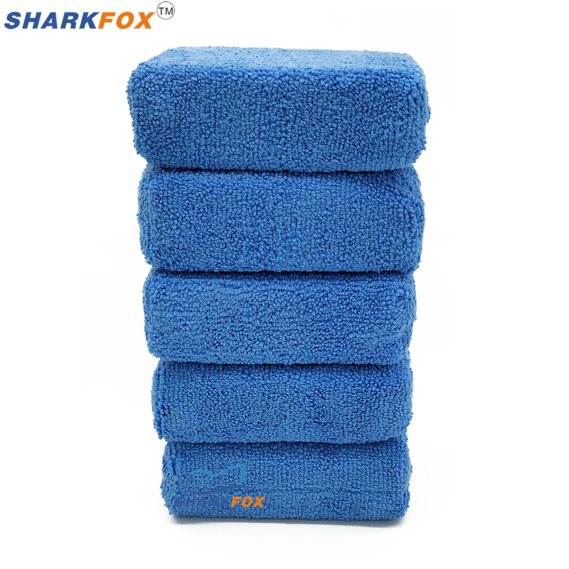 Sharkfox 5Pcs/Lot Rectangular  - Wax Applicator Pad 评论和价格