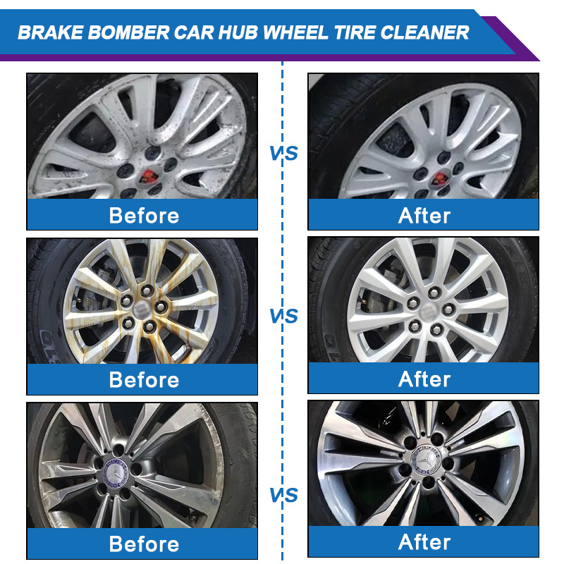 120ML Brake Bomber Car Hub Whe - Wheel Cleaner Alloy 评论和价格