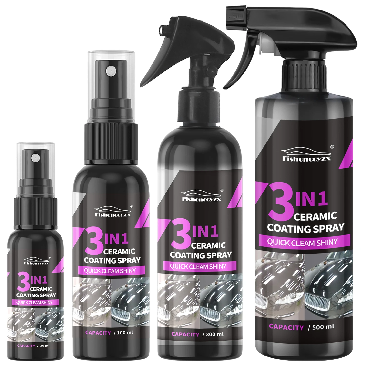 3 in 1 Car Ceramic Liquid Coat - Car Wax Ceramic Coating 评论和价格