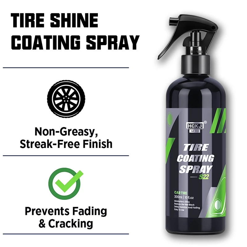 2026 Hot Tyre Gloss Tire Coati - Tire Shine Spray Sealant 评论和价格