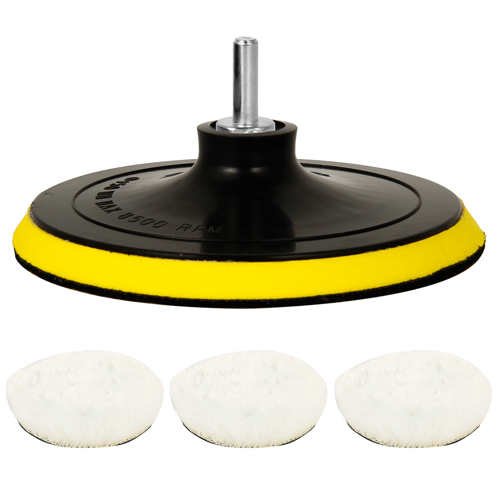 5pcs Car Polishing Pads Set 6  - Polish Pad Set Buffer 评论和价格