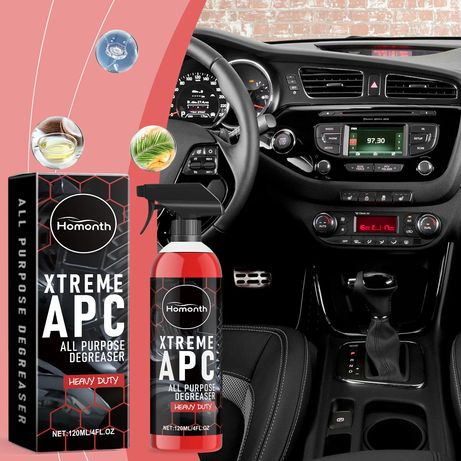 Multi-Purpose Car Cleaner Remo - Seat Cleaner Fabric 评论和价格