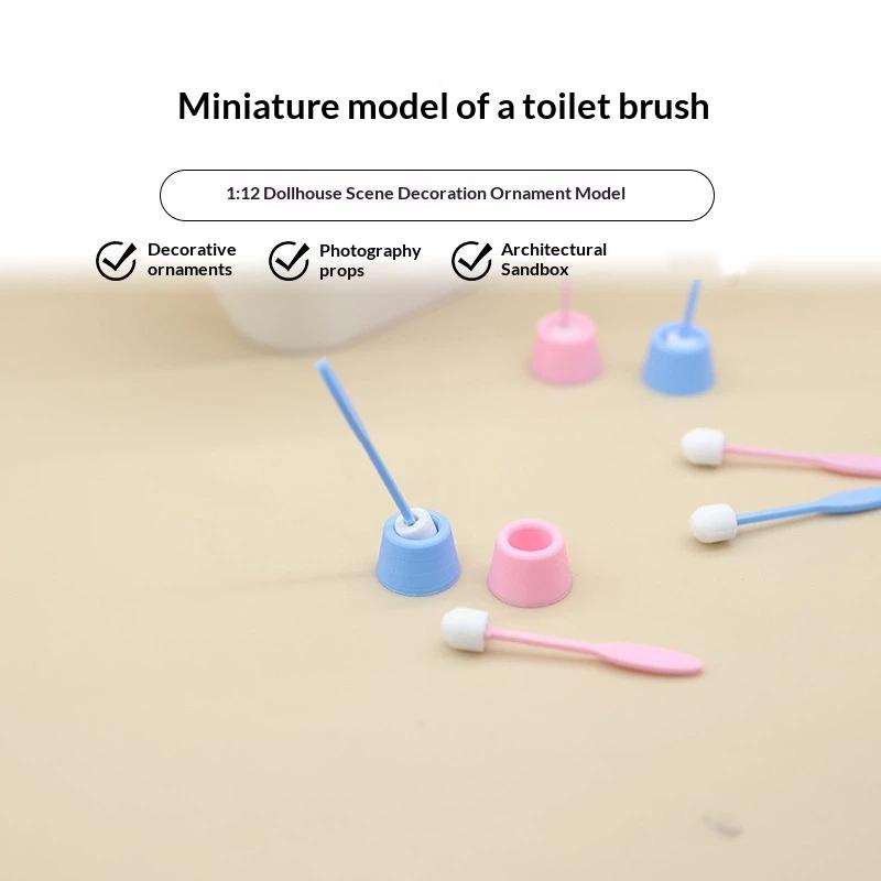 1 Set Mini Simulation Toilet B - Detailing Brush Set 评论和价格