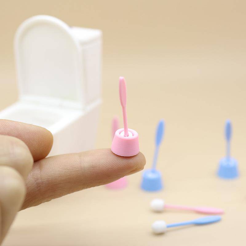 1 Set Mini Simulation Toilet B - Detailing Brush Set 评论和价格
