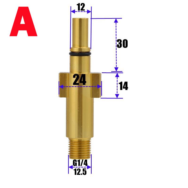 Nozzle Adaptor With G1/4 Male  - Foam Cannon Car Wash 评论和价格