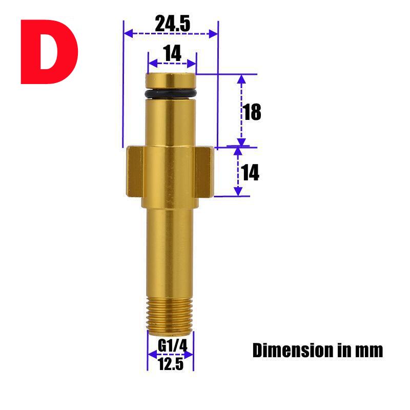 Nozzle Adaptor With G1/4 Male  - Foam Cannon Car Wash 评论和价格