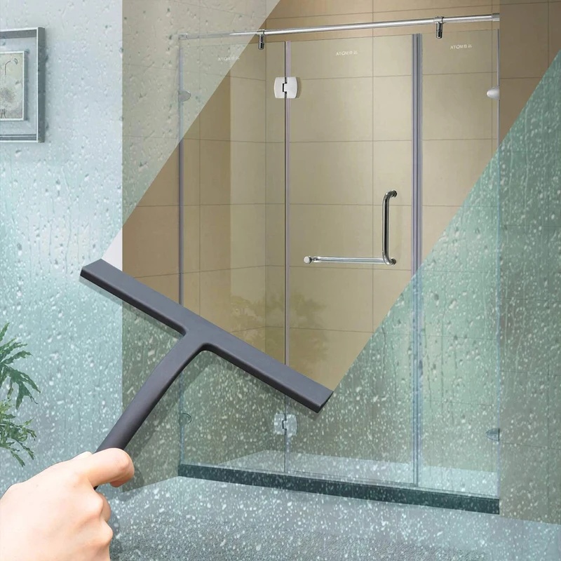 Matte Black Silicone Squeegee  - Glass Cleaner Streak 评论和价格