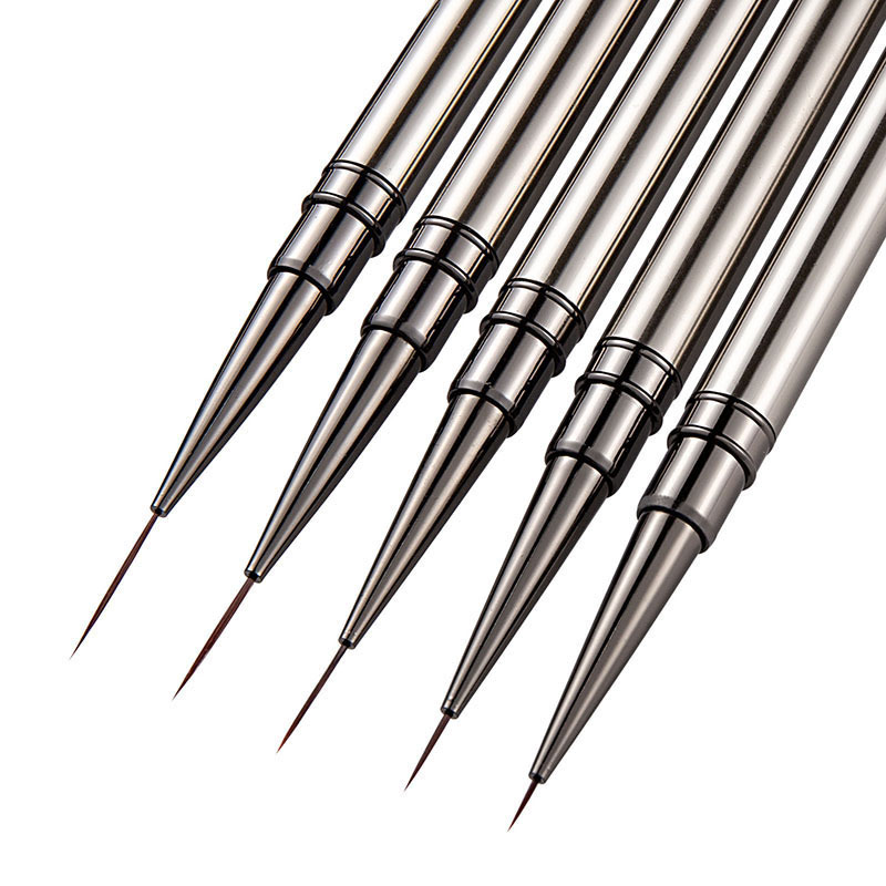 1/3/5pcs Nail Art Liner Brushe - Detailing Brush Set 评论和价格