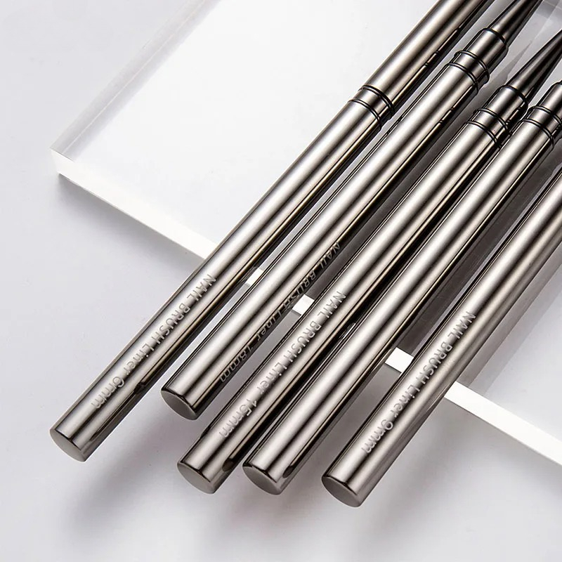 1/3/5pcs Nail Art Liner Brushe - Detailing Brush Set 评论和价格