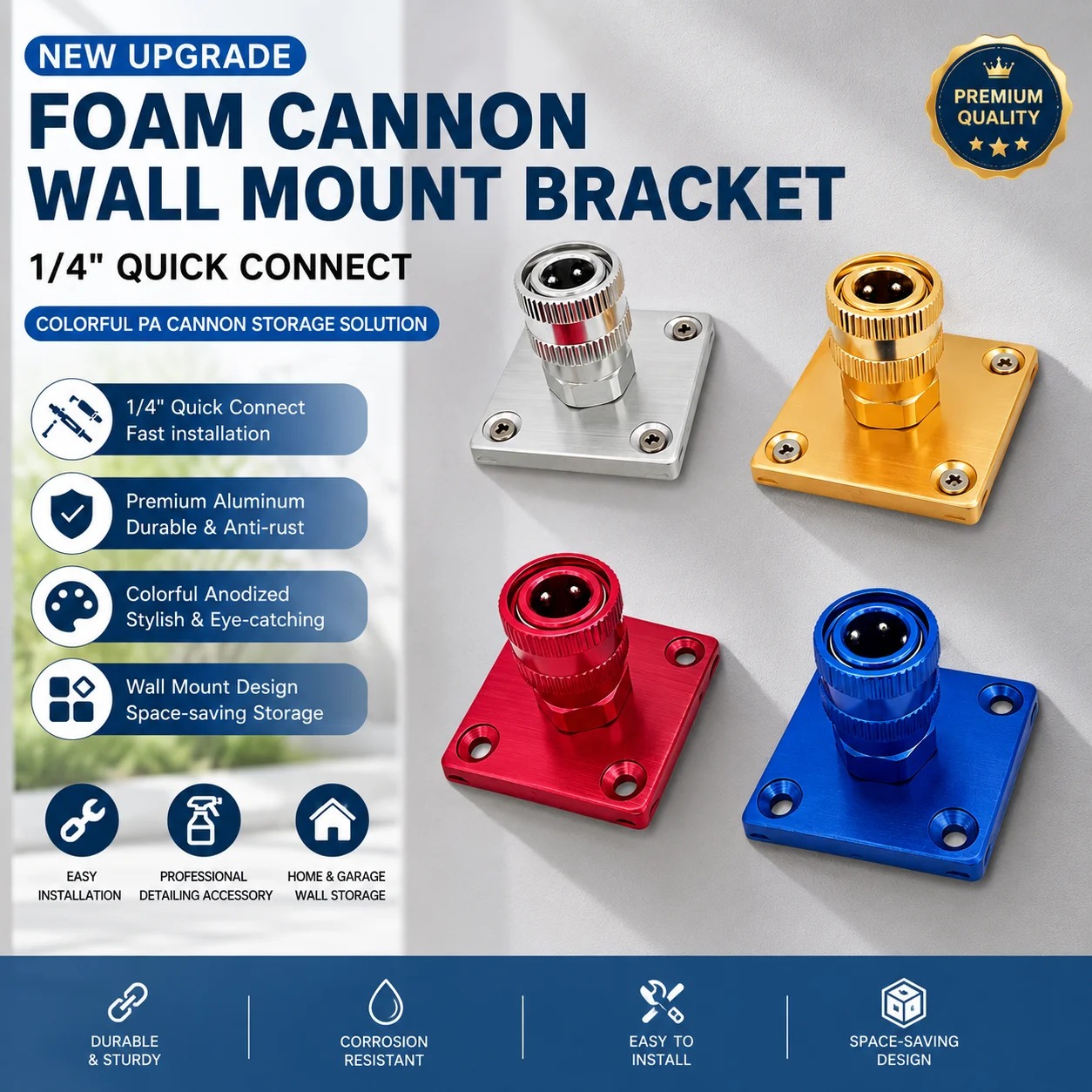 1/4 Quick Connect Foam Cannon  - Foam Cannon Car Wash 评论和价格