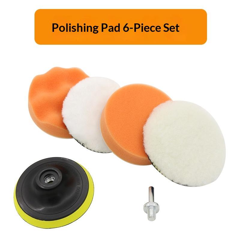 6Pcs Foam Pad Buffer Kit Polis - Polish Pad Set Buffer 评论和价格