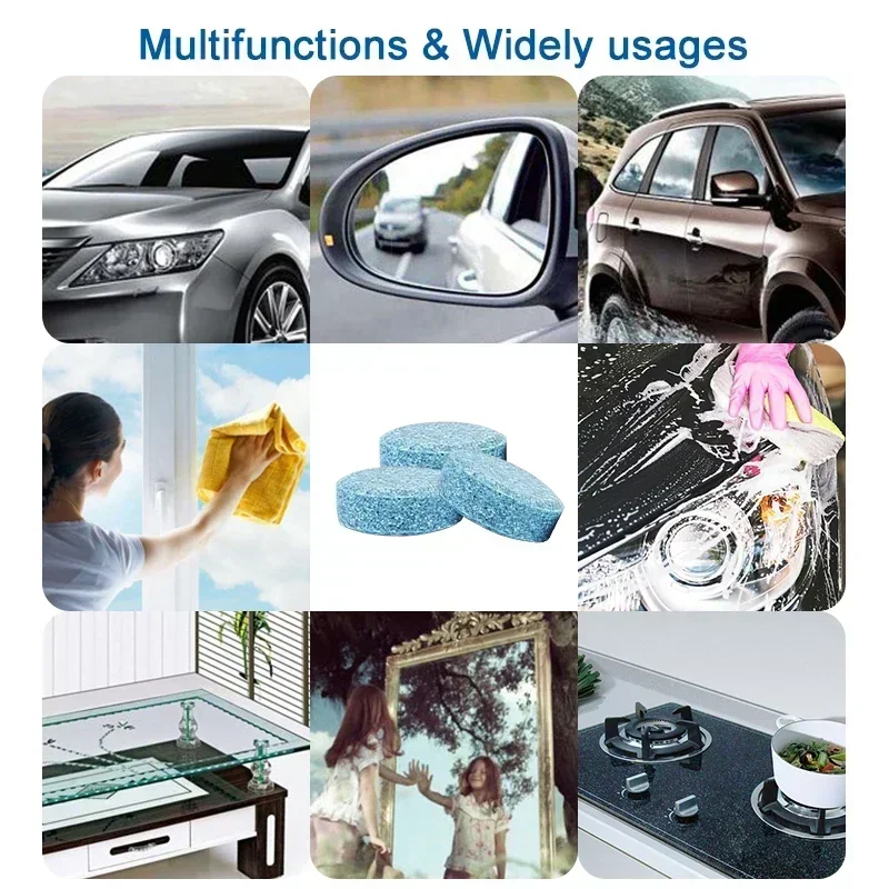 Concentrate Effervescent Car W - Glass Cleaner Streak 评论和价格