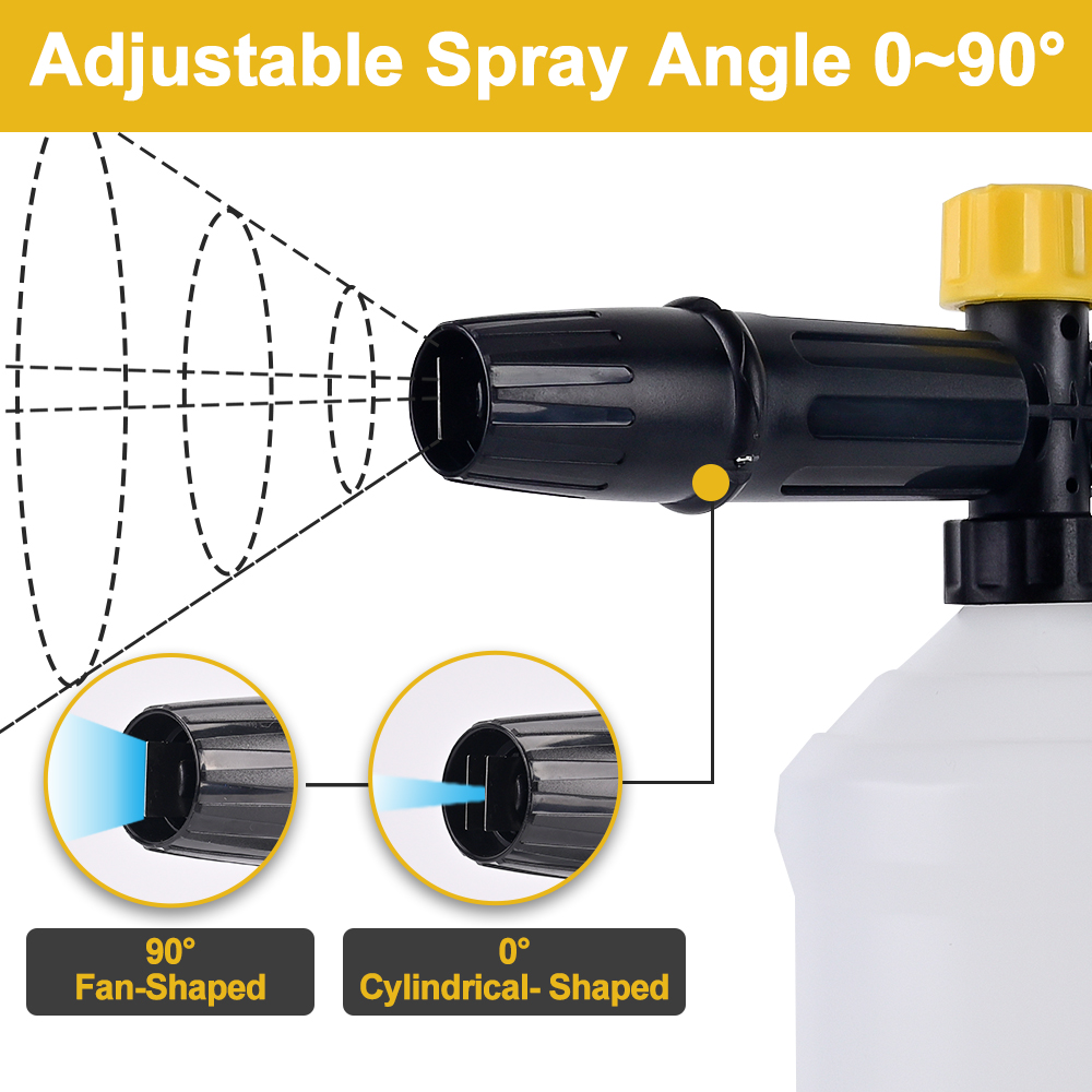 Pressure Washer Snow Foam Lanc - Pressure Washer Foam Gun 评论和价格