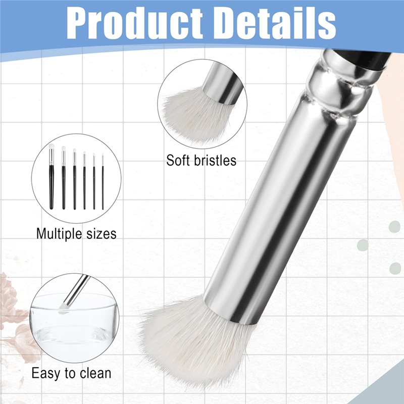 AT02-Professional For Detailed - Detailing Brush Set 评论和价格