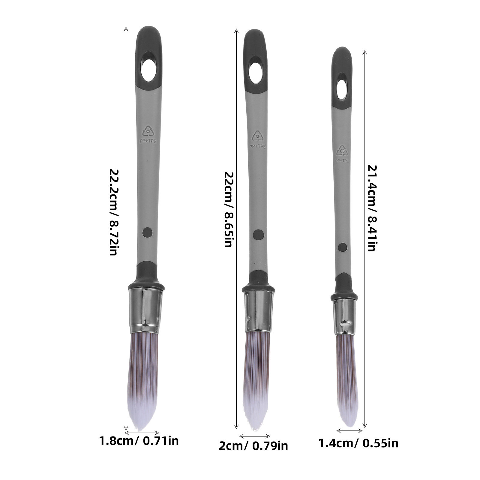 3Pcs Gap Grout Brushes Precise - Detailing Brush Set 评论和价格