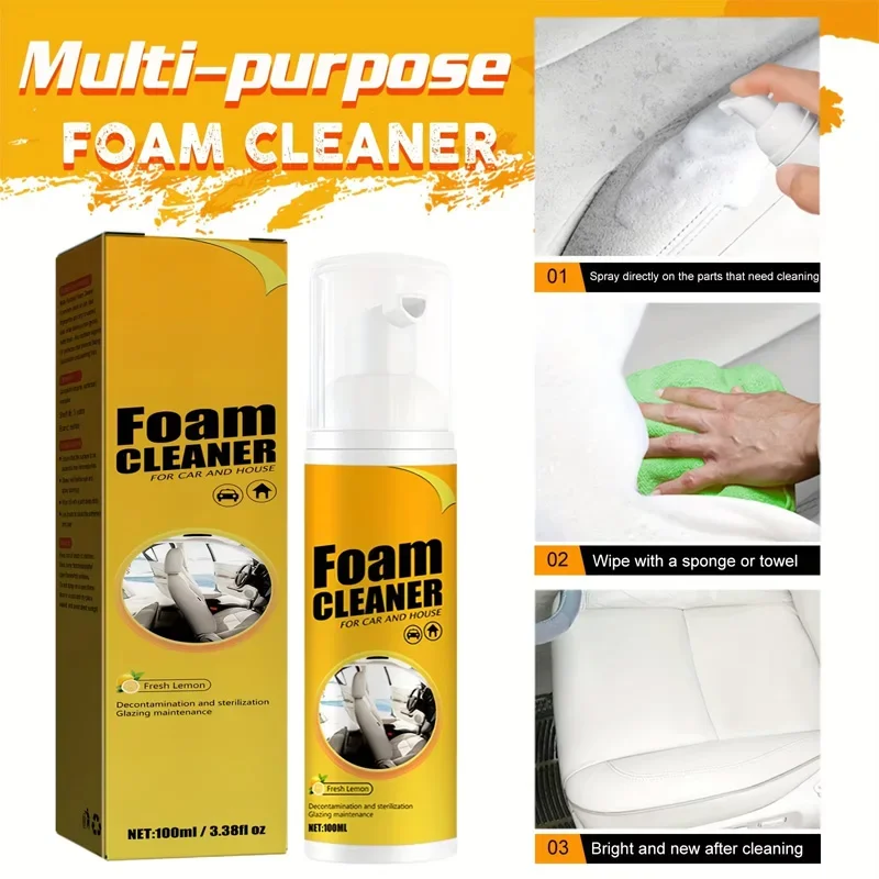 Multi functional foam cleaner  - Leather Cleaner Interior 评论和价格