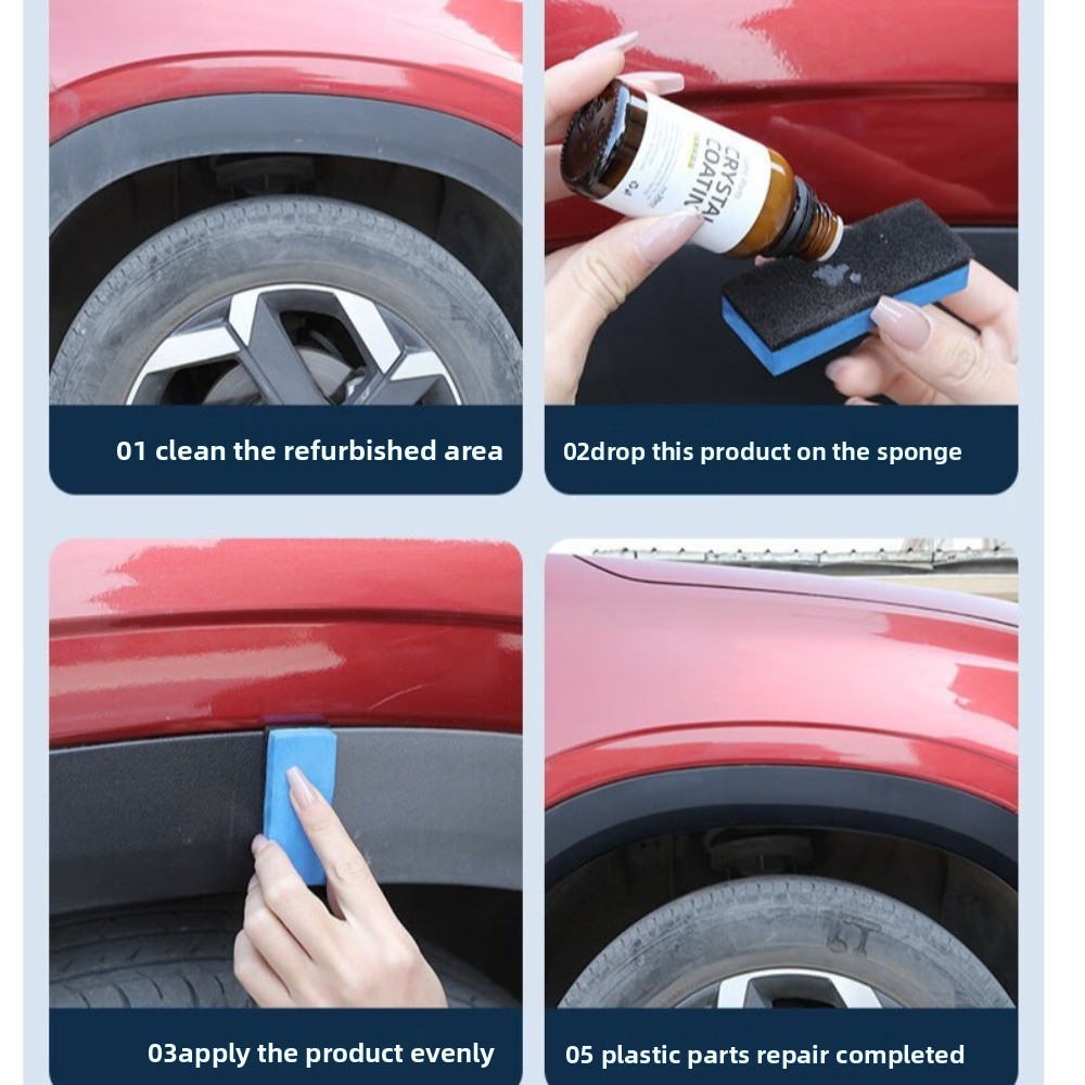 New Durable Crystal Coating Re - Trim Restorer Plastic 评论和价格