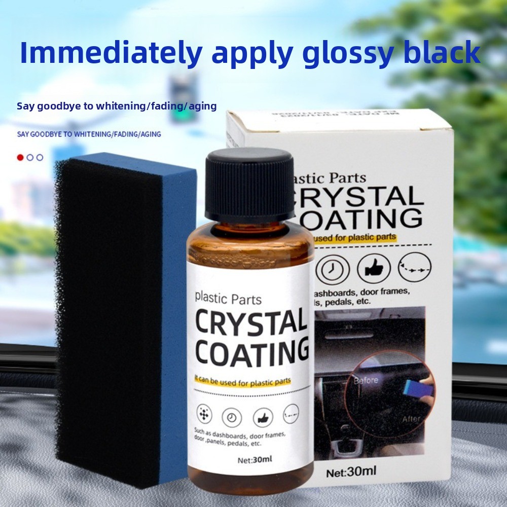 New Durable Crystal Coating Re - Trim Restorer Plastic 评论和价格