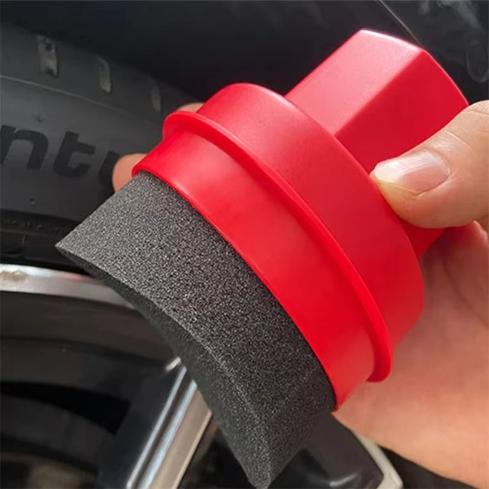 Curved Tire Polishing Sponge w - Wax Applicator Pad 评论和价格