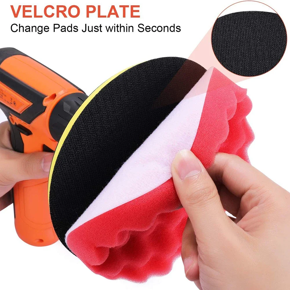 New 8Pcs Car Polishing Pads Ki - Polish Pad Set Buffer 评论和价格