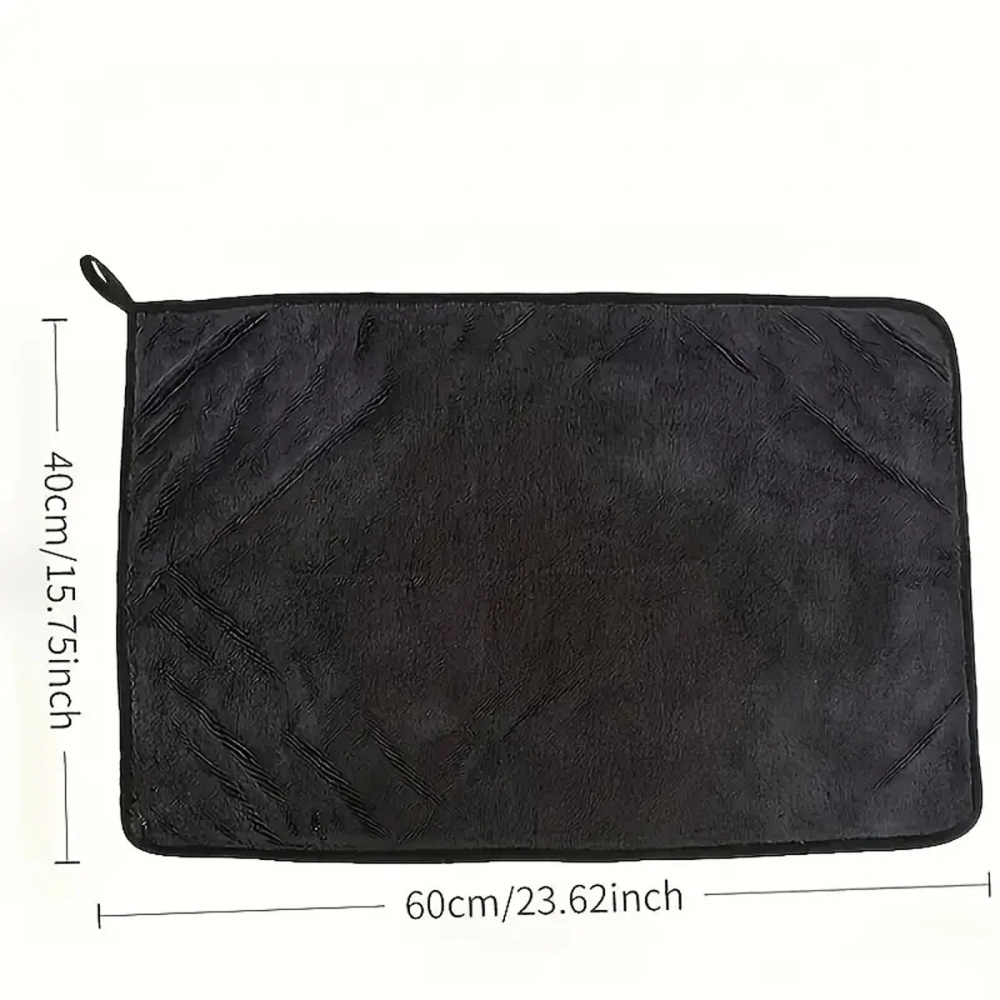 Oversized Dark Gray Car Microf - Microfiber Towel Detailing 评论和价格