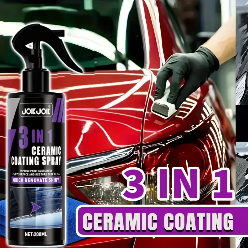 3 in 1 Car Ceramic Liquid Coat - Car Wax Ceramic Coating 评论和价格