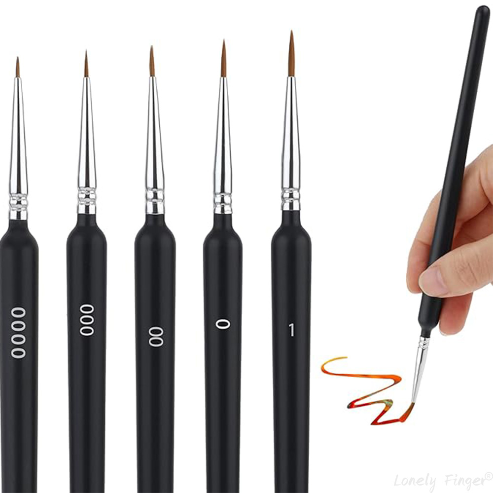 5/11Pcs Paint Brushes Set, Art - Detailing Brush Set 评论和价格