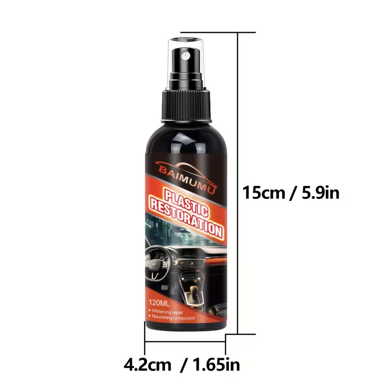 120ml Car Plastic Restorer Spr - Trim Restorer Plastic 评论和价格
