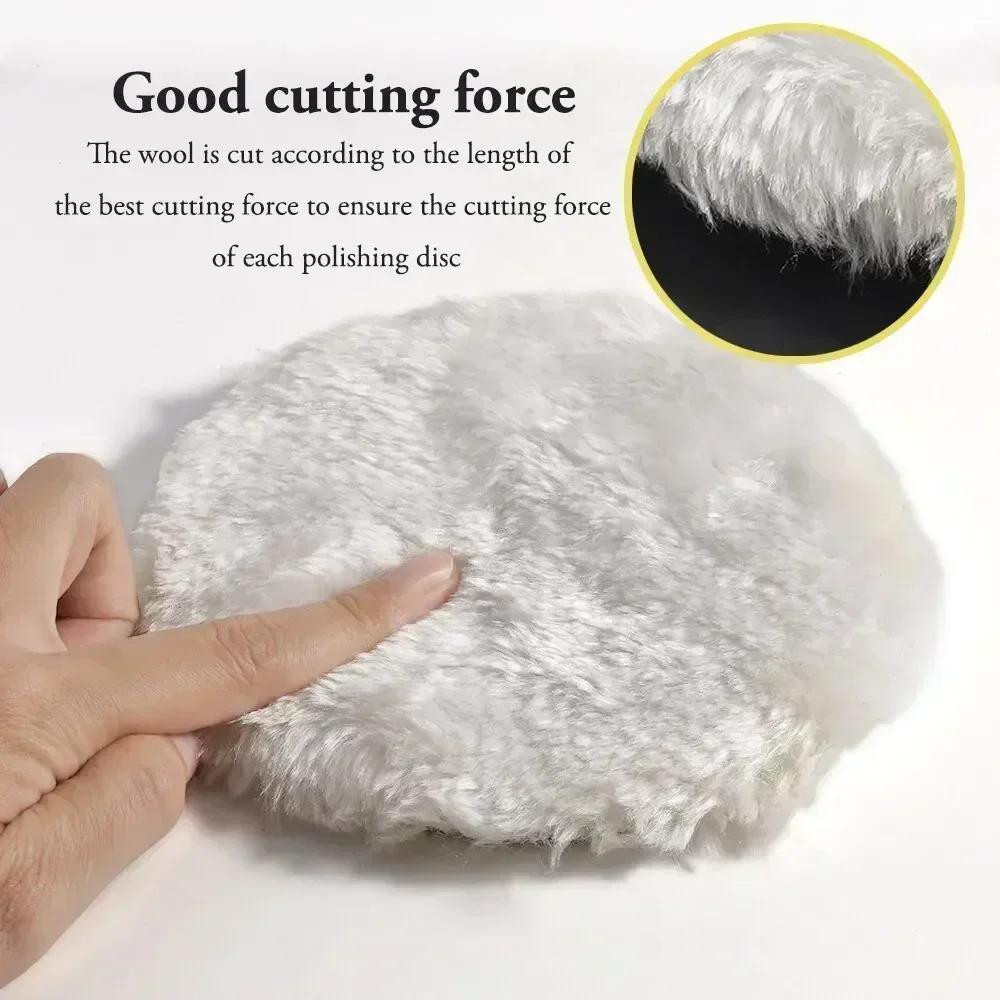 5Pcs/Set Wool Polishing Buffin - Polish Pad Set Buffer 评论和价格