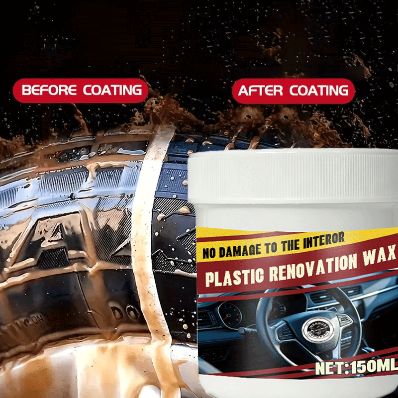 150G Plastic Renovation Wax Cr - Trim Restorer Plastic 评论和价格