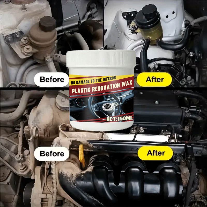 150G Plastic Renovation Wax Cr - Trim Restorer Plastic 评论和价格
