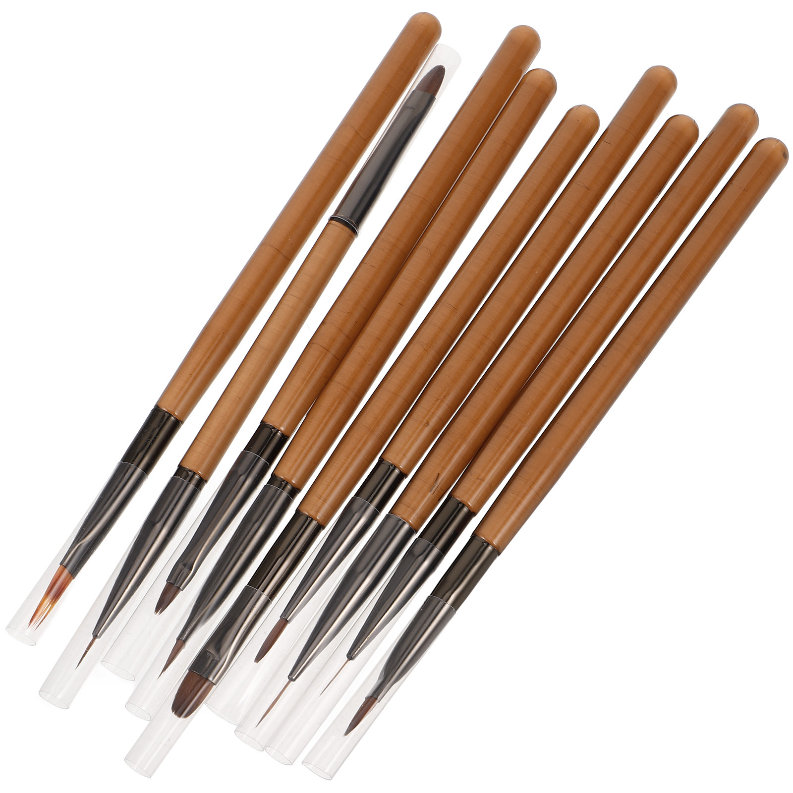 1Set Multifunctional Nail Art  - Detailing Brush Set 评论和价格