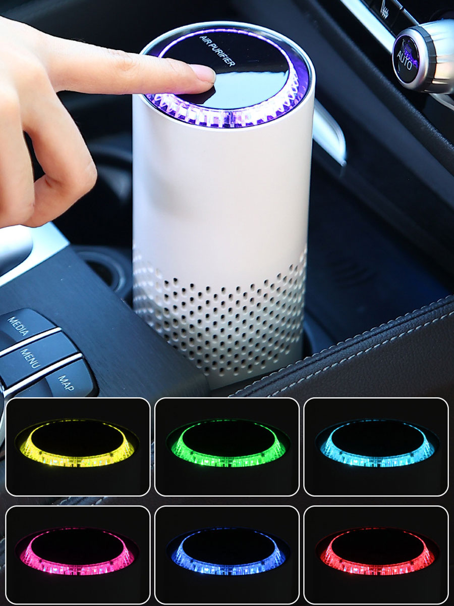 USB Air Purifier HEPA Filter N - Odor Eliminator Car 评论和价格