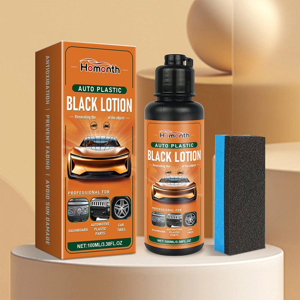 100ml Auto Plastic Black Lotio - Trim Restorer Plastic 评论和价格